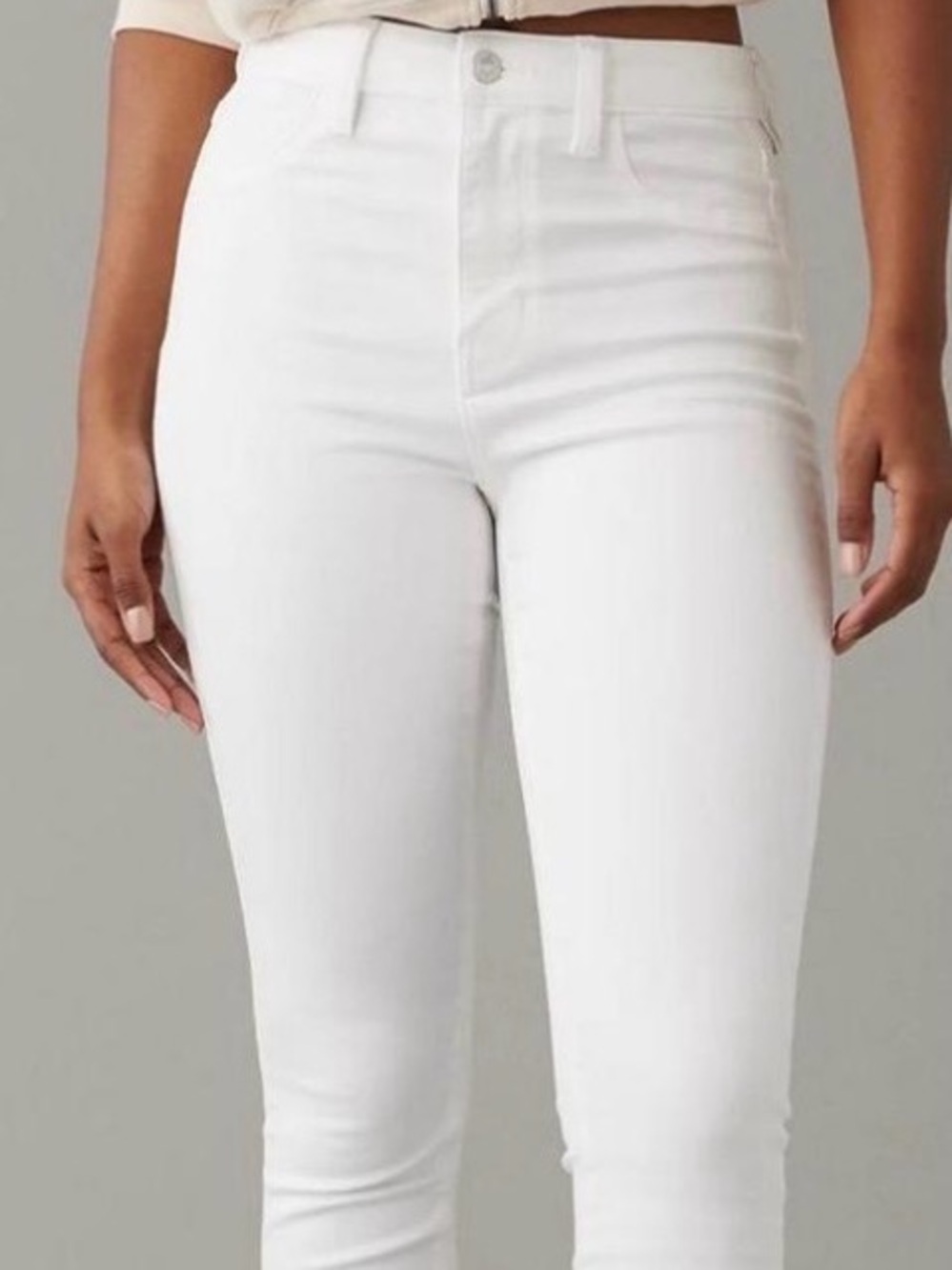 American Eagle Outfitters White Skinny Jeans